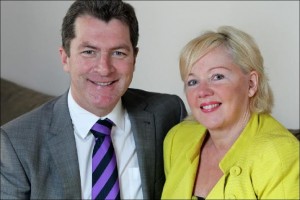 Steve Greatrex and Glenys Cook of Wealth on Track